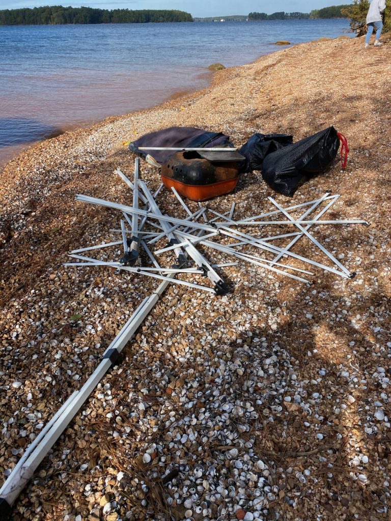 Camping Gear Left Behind